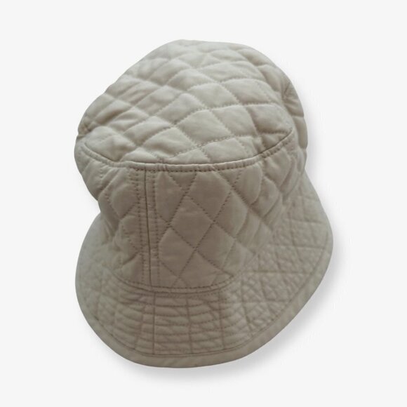 Burberry Beige Diamond Shape Kids Unisex Hat Size 54 / 02